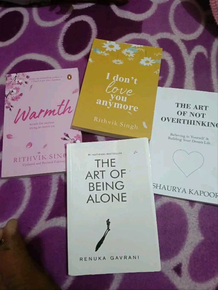 Pack Of 4 Books In Budget