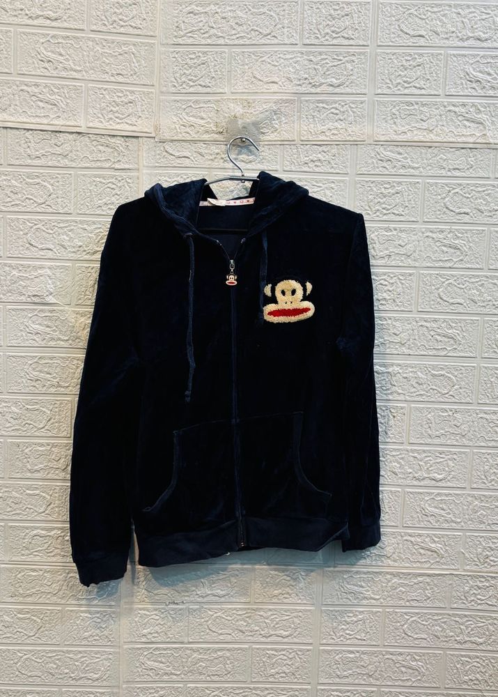 🇦🇺 Paul Frank Imported Velour Hoodie