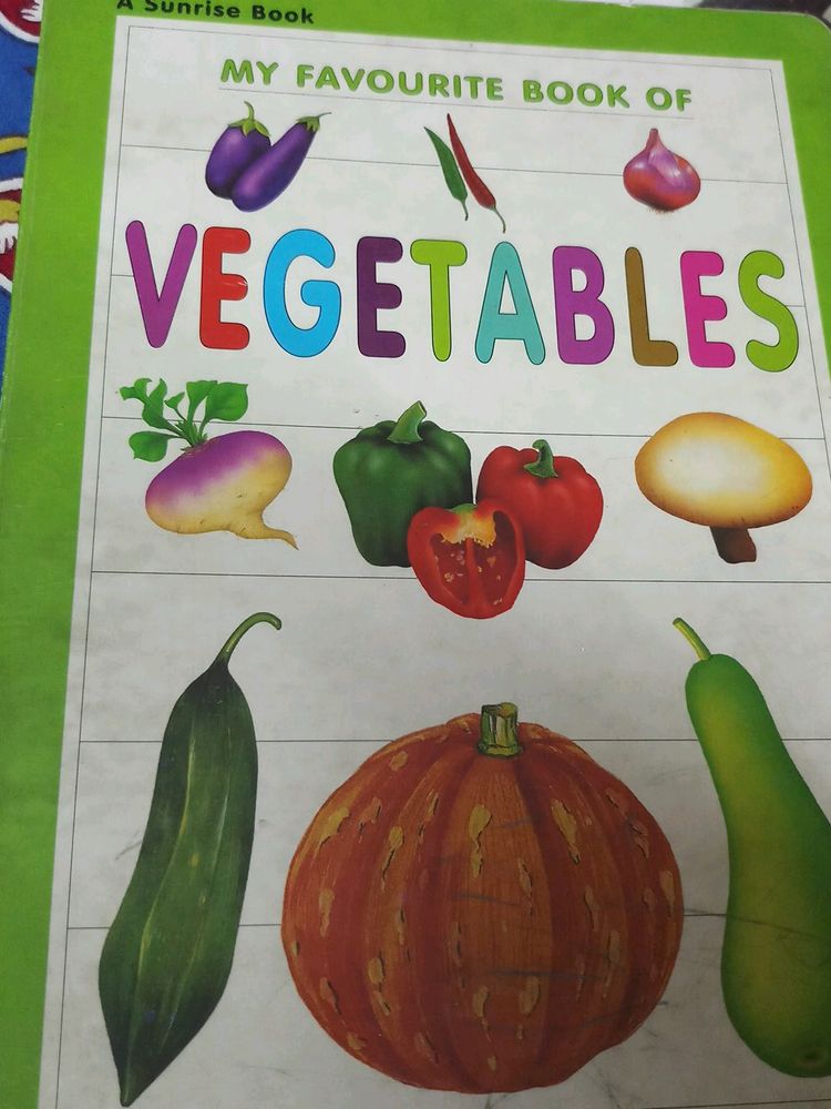 Vegetables Book For Kids