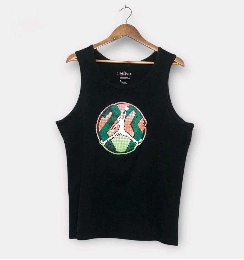 Jordan men&#39;s breathable sleeveless T-shirt basketb