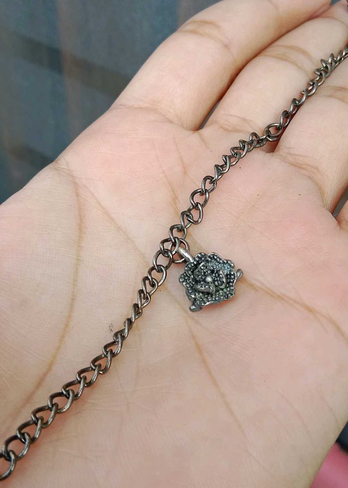 Crown Charm Bracelet