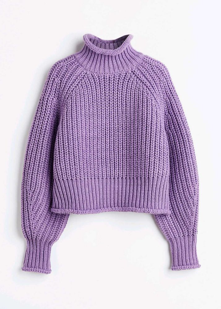 H&amp;m Knit Turtleneck Pullover