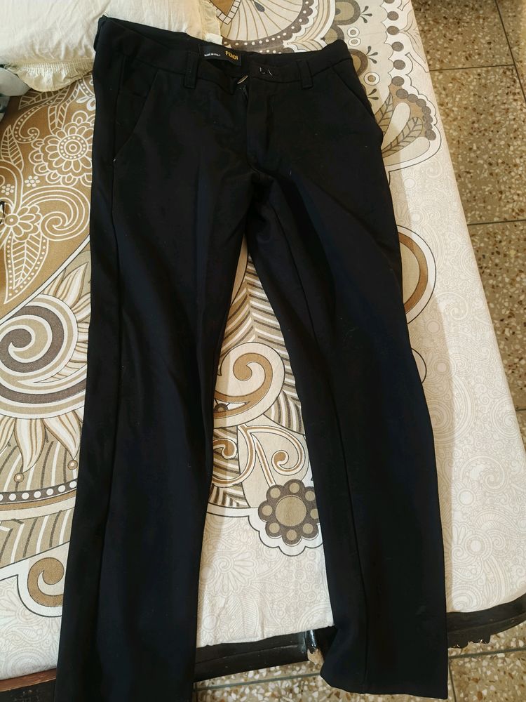 Black Pant Stretchable