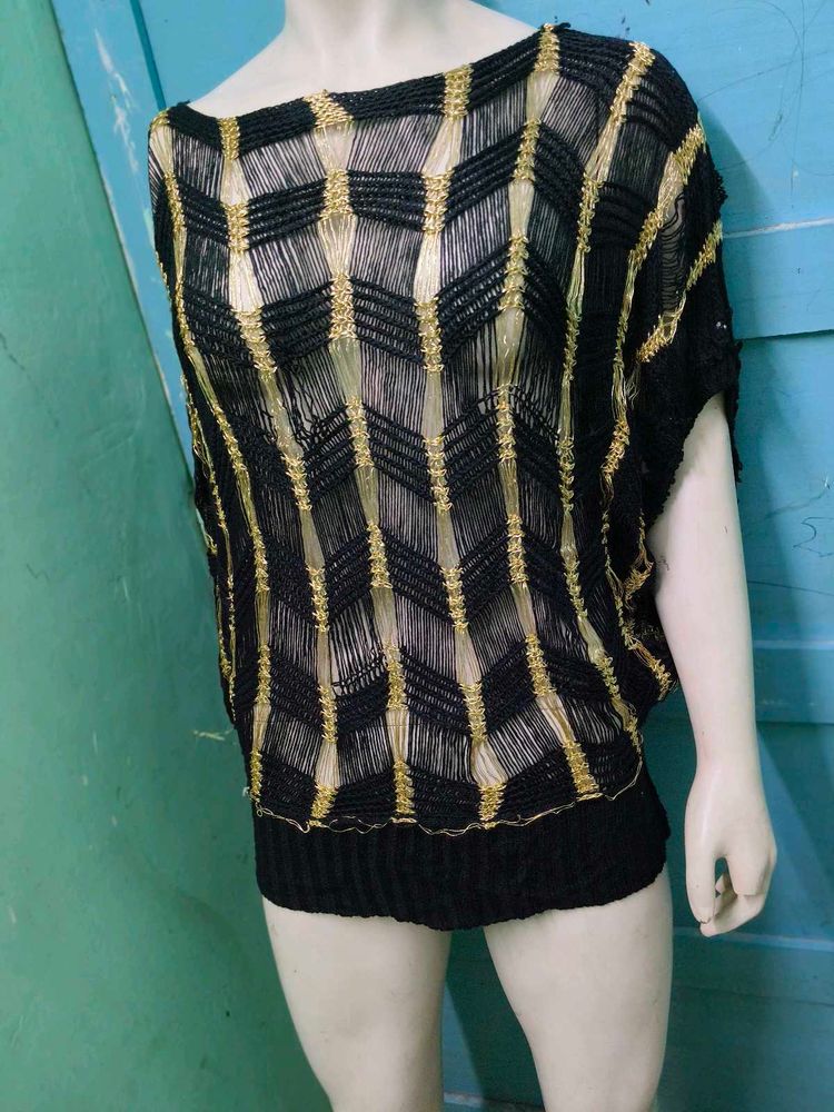Knitted See Through Dress