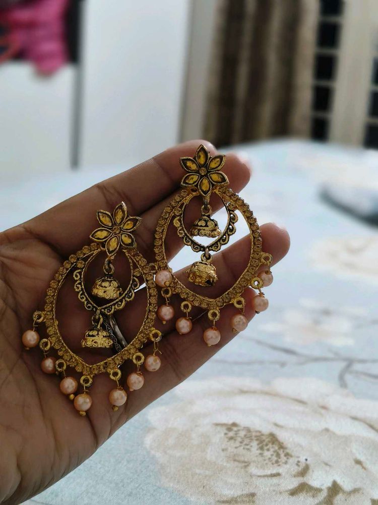 Statement Jhumka Earrings