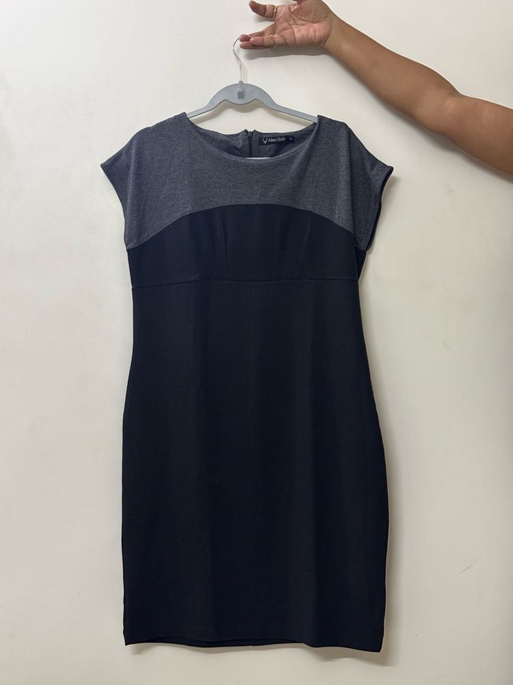 Two-Tone Sheath Dress -Allen Solly Size:XL