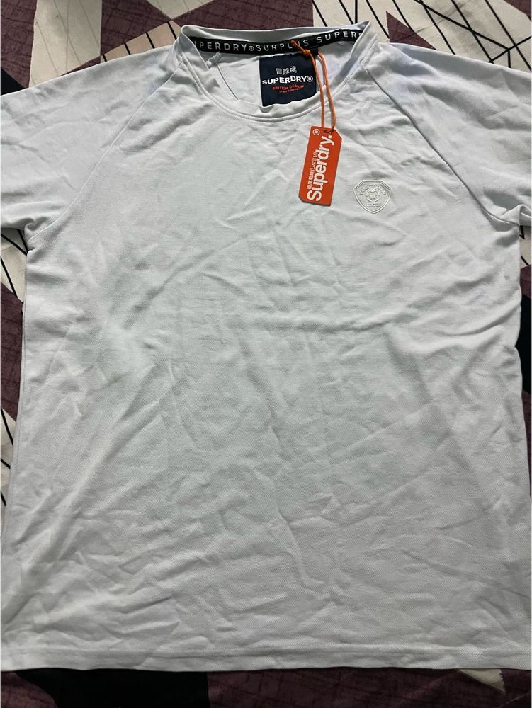 Superdry White Oversized T-Shirt With Varsity Team