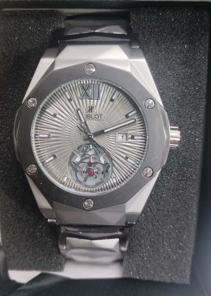 Copy Hublot Silver Watch