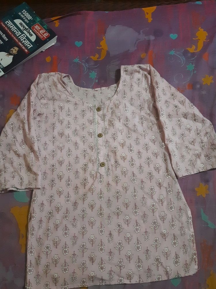 Short Pink Kurti