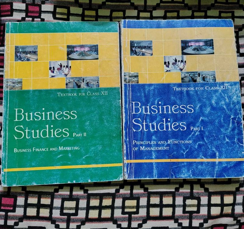 Business Studies Book NCERT Class XII Part1&amp;2