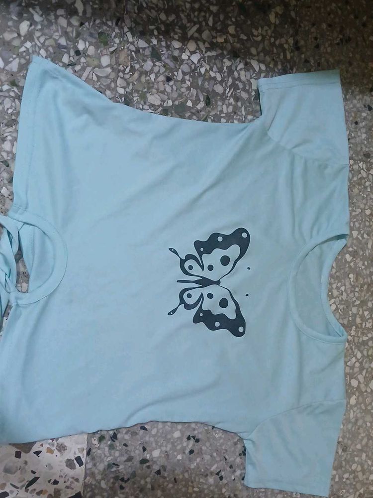 Butterfly Print T-Shirt