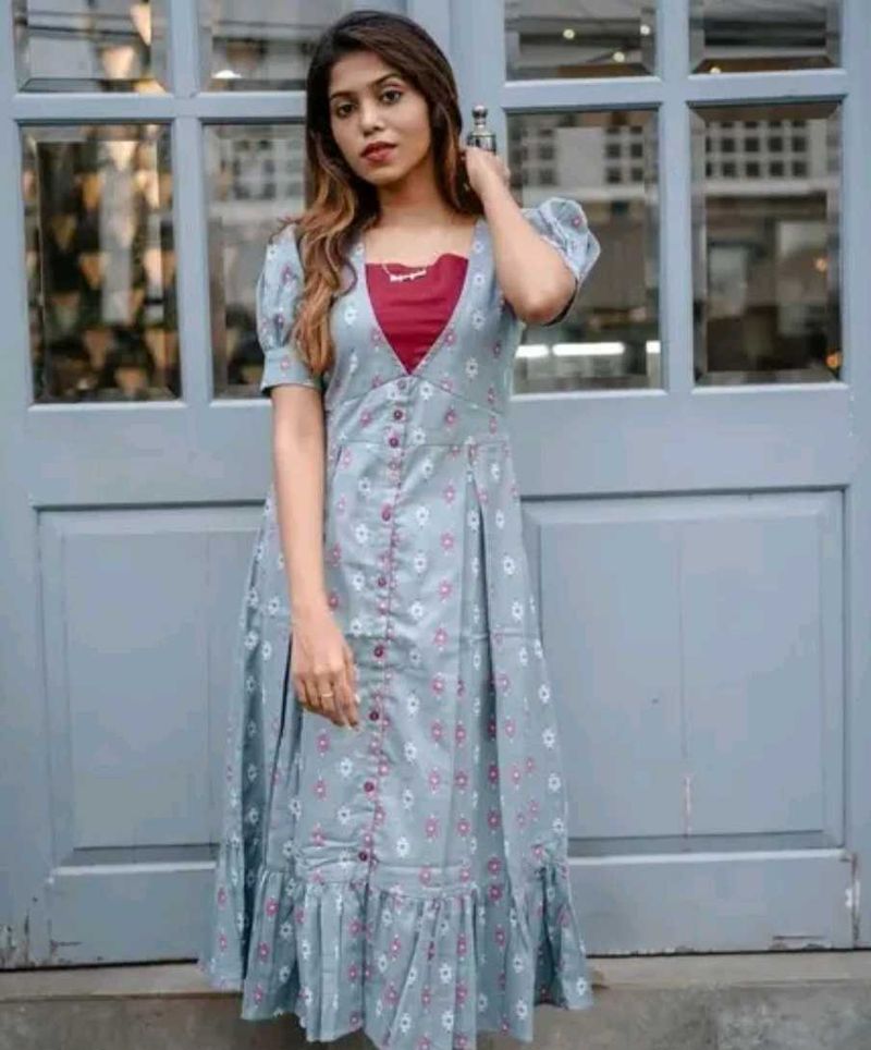 Floral Print Midi Dress