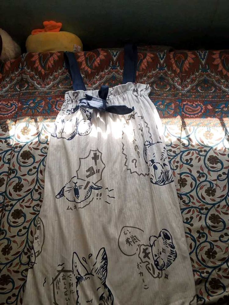 Cute Cartoon Print Sundress