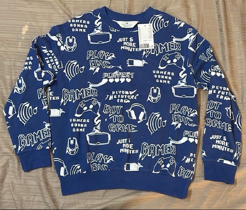 H&amp;M Boys Gamer Graphic Sweatshirt