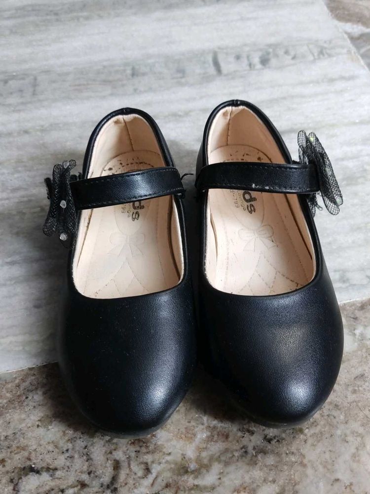 Girls Black Dress Shoes