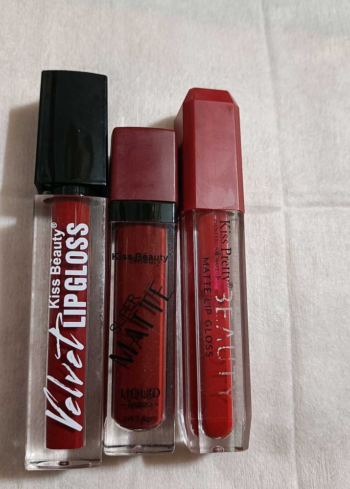 kiss beauty lipgloss matte proof lipstick