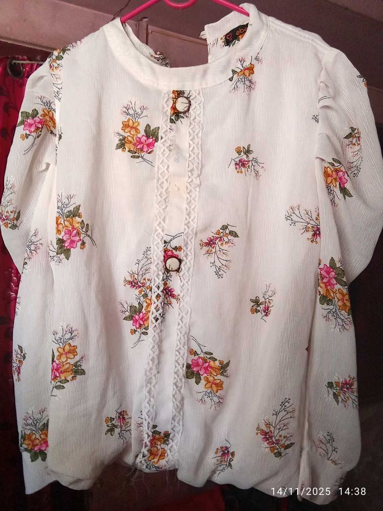 Floral Print Top