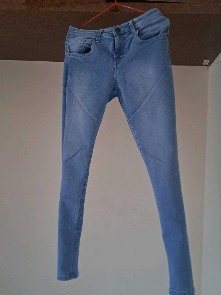 Light Wash Denim Jeans