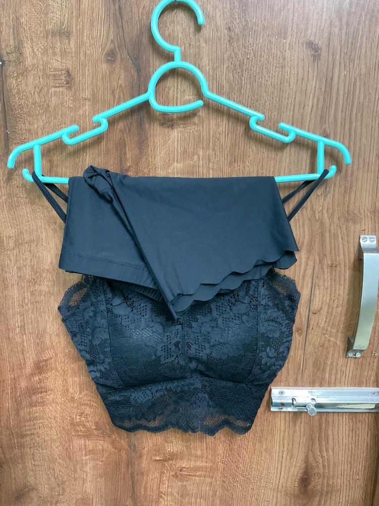 Lace Bra &amp; Panty Set
