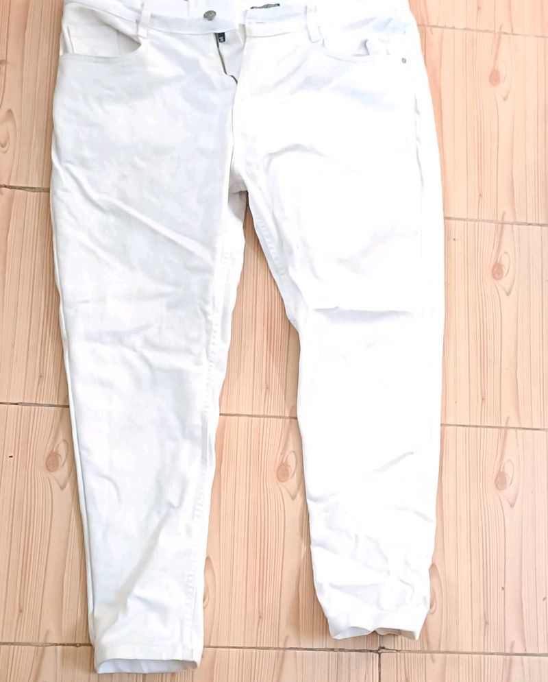White Jeans Pant