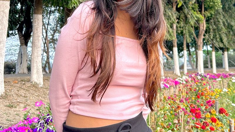 Pink Bodycon Top