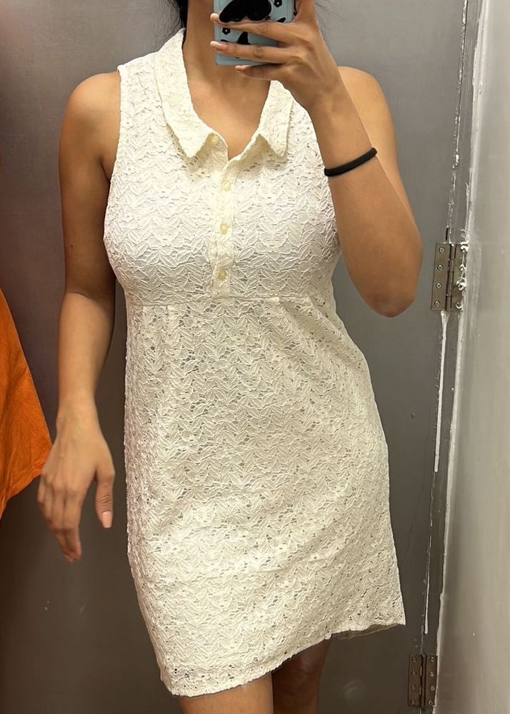 White Lace Dress