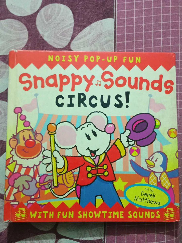Snappy Sounds Circus Book