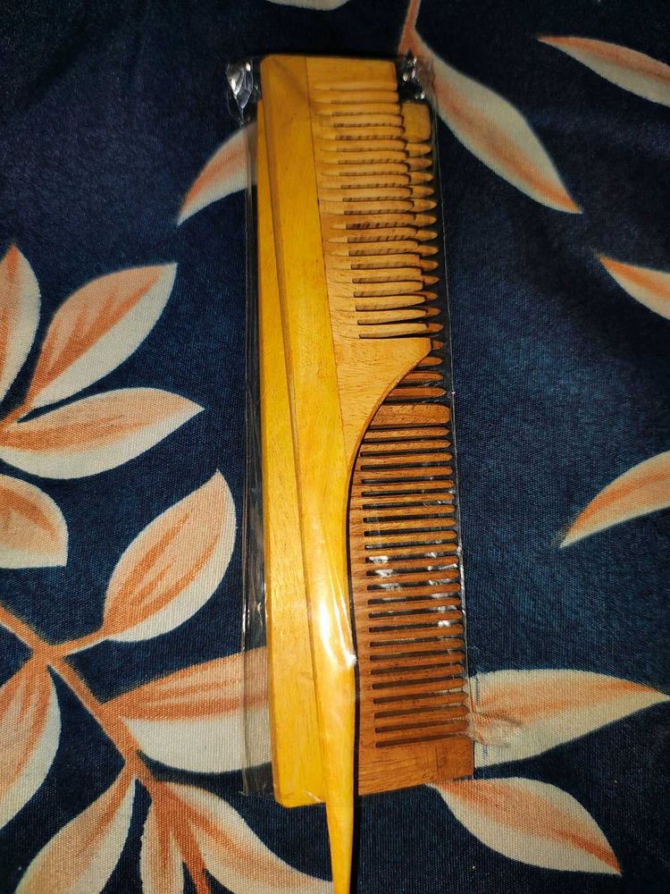 Wooden Hair Comb Set