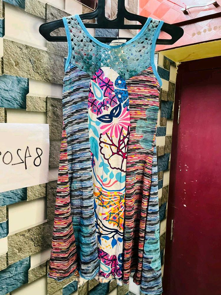 Women Printed Multi Colour Dress