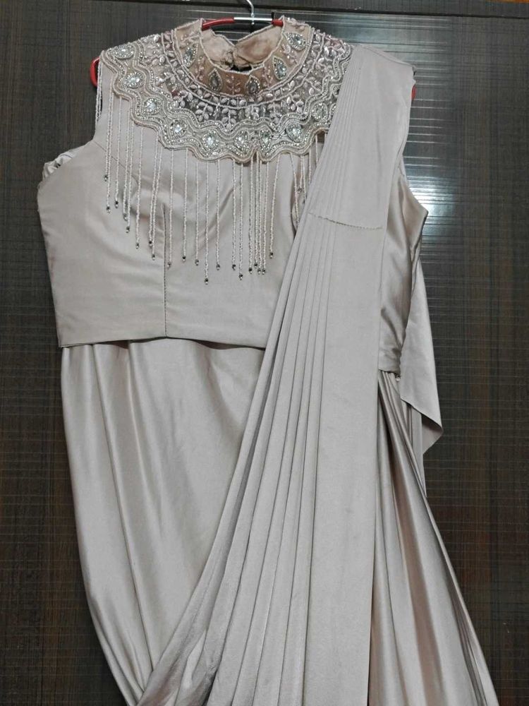 Stiched Saree