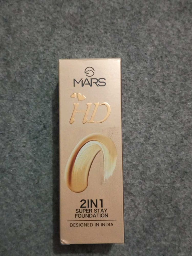 Mars HD 2 In 1 Superstay Foundation