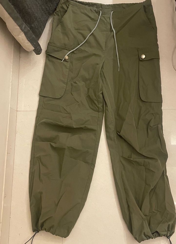 Olive Green Cargo Pants