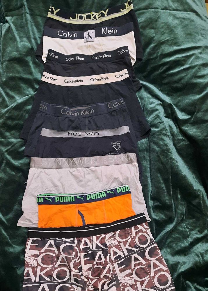 mix Size Men's Boxers and Briefs Bundle