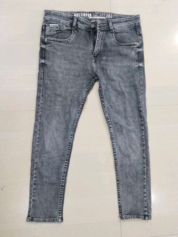 Hollister Gray Denim Jeans