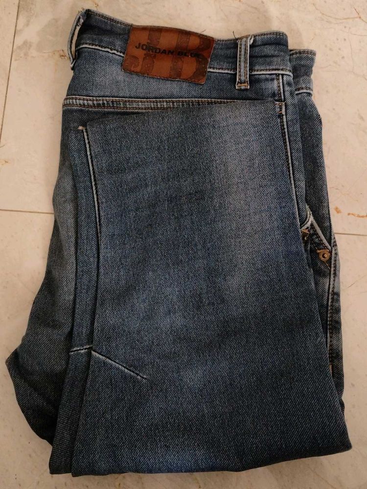 Jordan Blue Denim Jeans 3pic