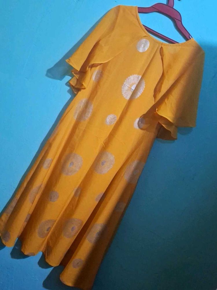 Mustard Yellow Dress