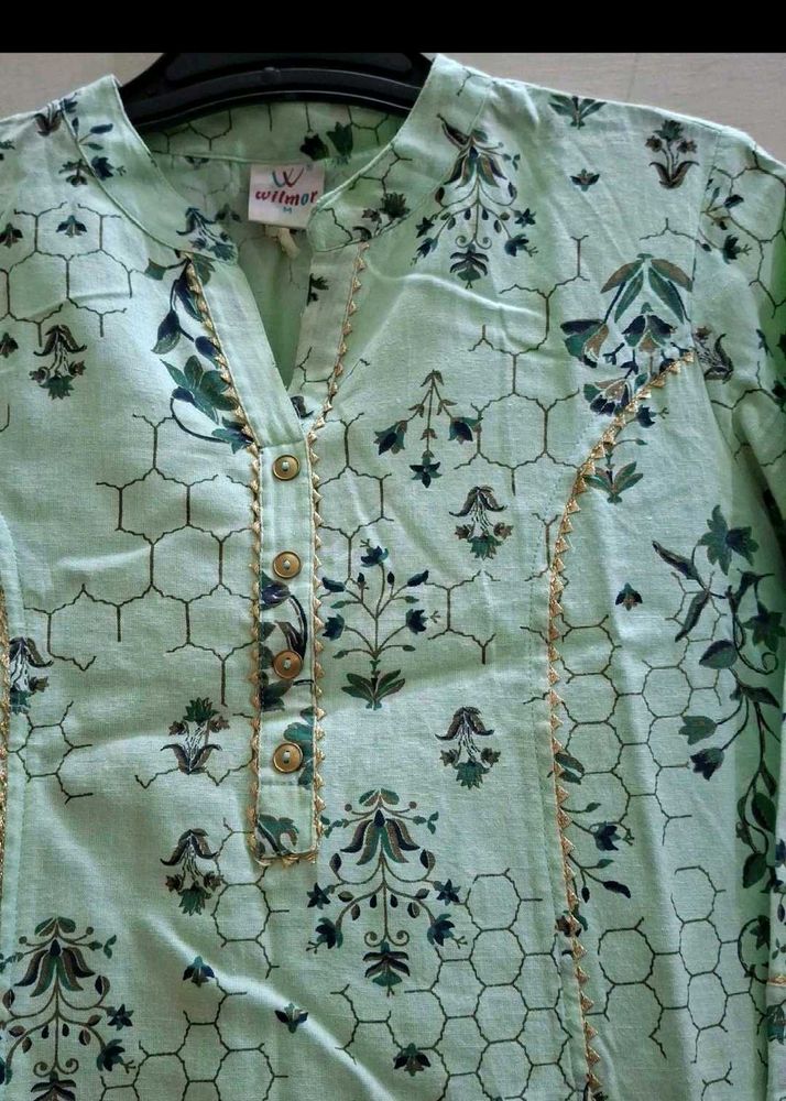 Pure Cotton Printed Kurti For Womens Nd Girls