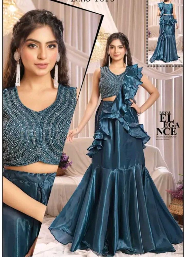 FISH CUT BRANDED DRESS