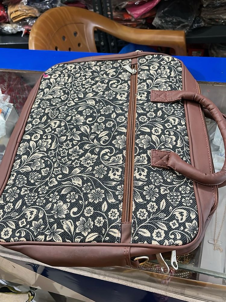 Floral Laptop Bag