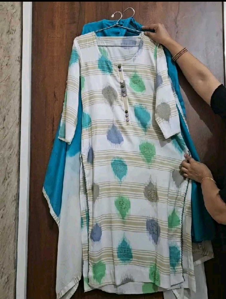 BEAUTIFUL circular plazoo suit with duppata
