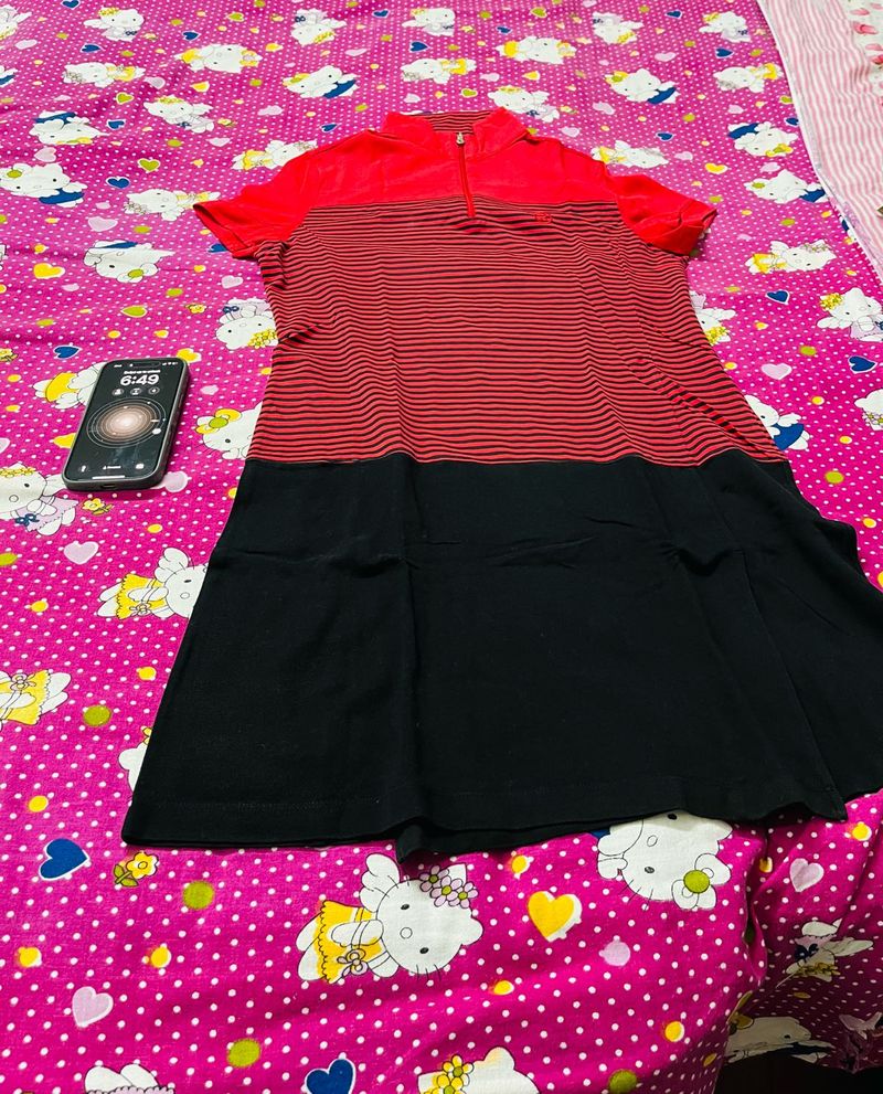Striped Mini Dress