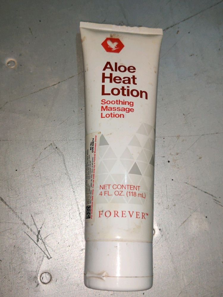 Forever Aloe Heat Lotion Soothing Massage Lotion