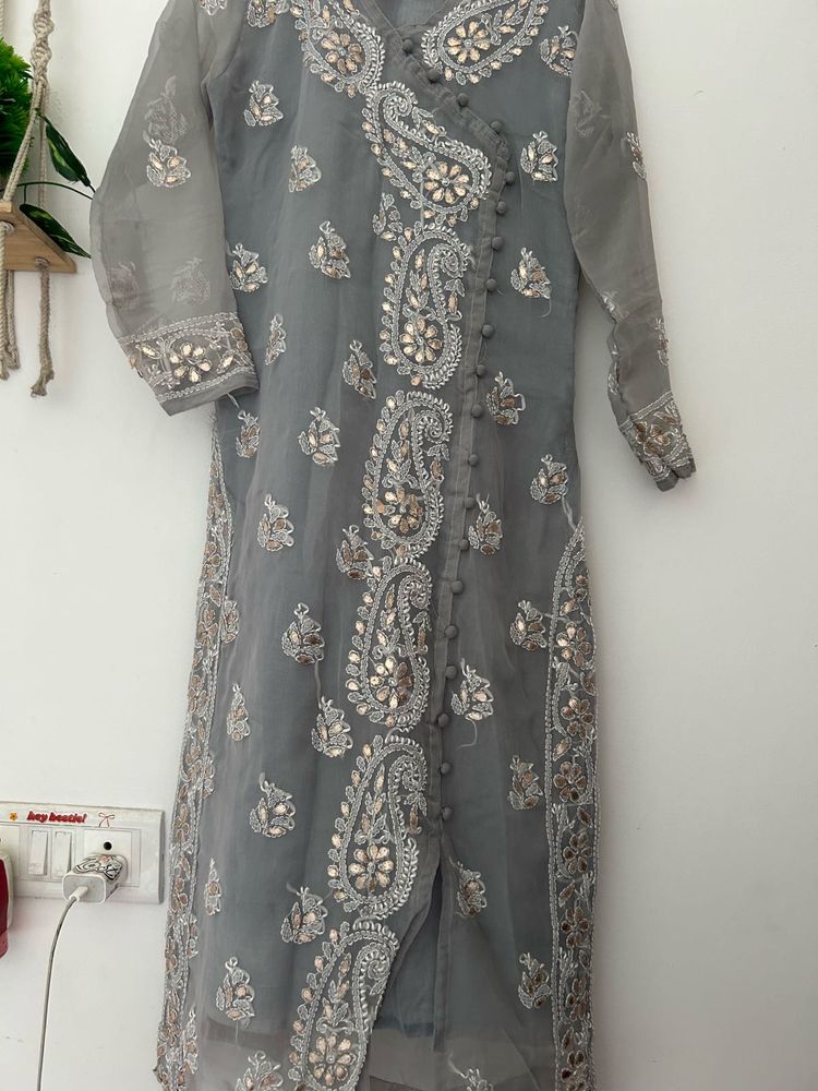 party wear Georgette suit