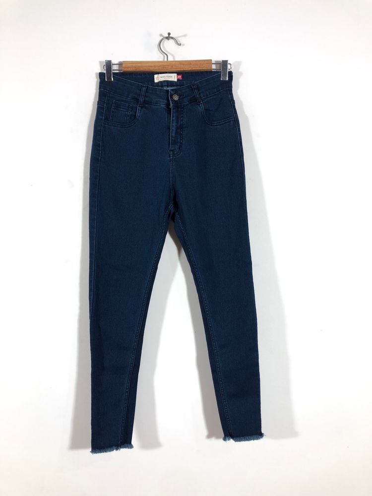 Dark Blue Skinny Fit Jeans(Women’s)