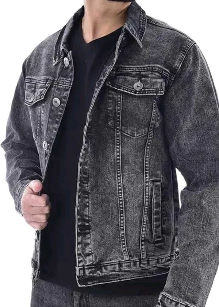 Acid Wash Denim Jacket