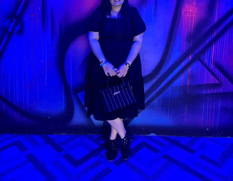Partywear Black Dress