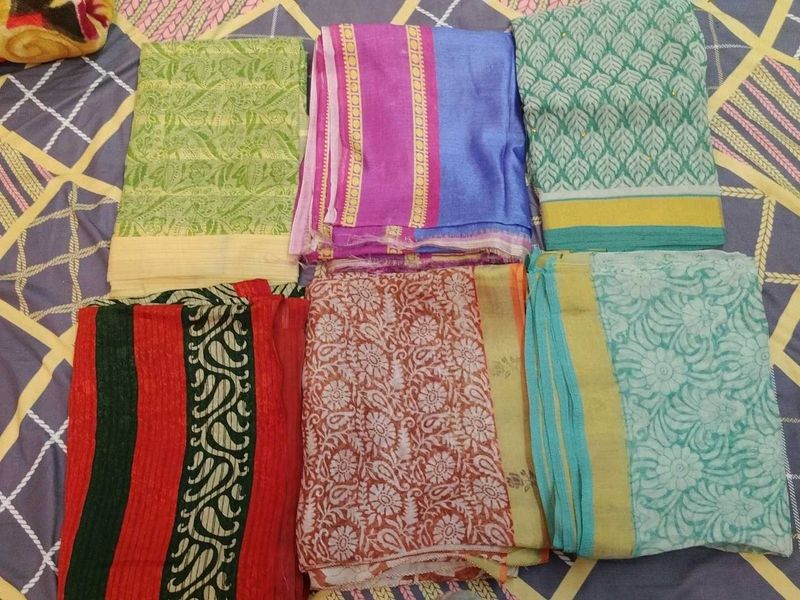 Set of 6 SAREES