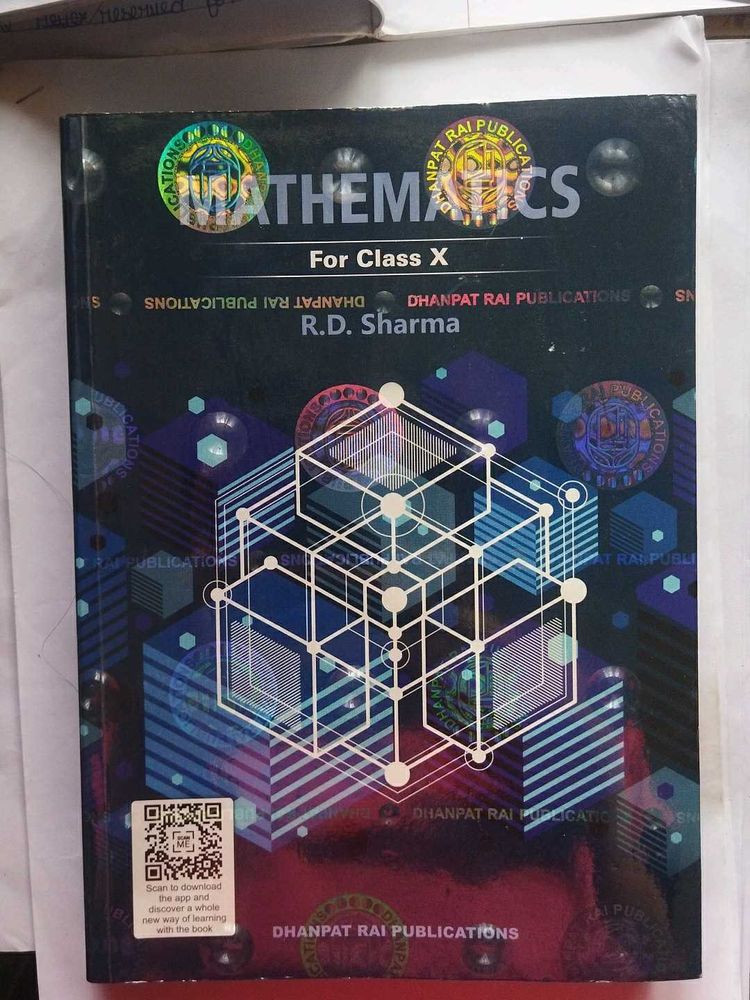 R.D. Sharma Mathematics - Class X with mcq book