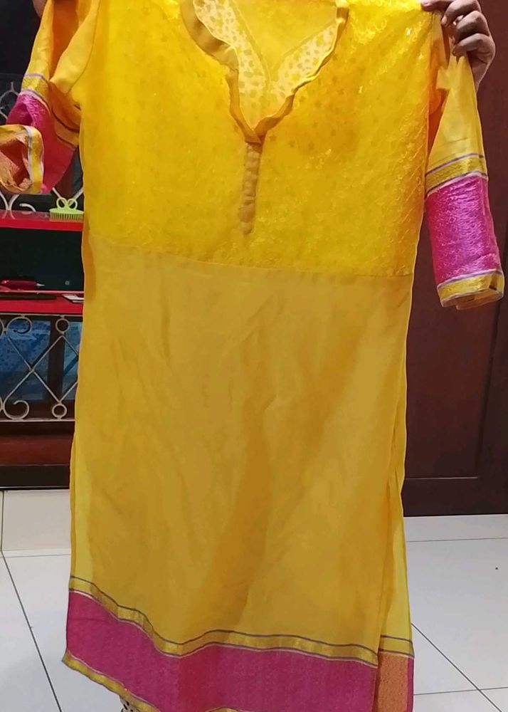 Yellow Kurta