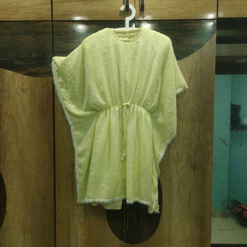 yellow stylish kaftan with sharara pant 🟡💛